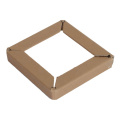 Paper shell packaging corner protection for photo frame packaging